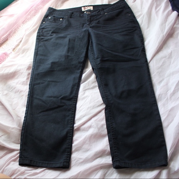 SO black ankle jeggings - Picture 2 of 6